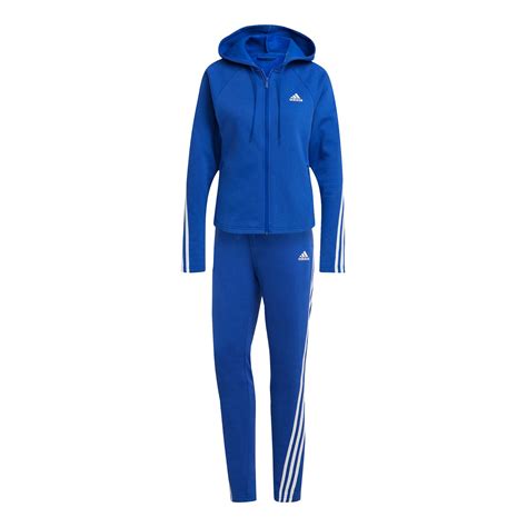 dames adidas trainingspak blauw|adidas trainingspak.